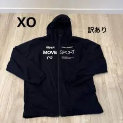 MOVE SPORT フード付きジャケット ネイビー