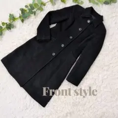 美品❗️アンゴラ65%ウール35% 【オフオン】ロングコート