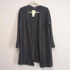 ensuite カシミヤ100% グレー ロングカーディガン サイズ2