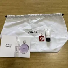 CHANCE CHANEL 香水セット　巾着　チャーム　セラム