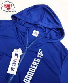 オマケ付★新品ドジャース MLBメジャー長袖 パーカー大谷翔平 山本由伸 /LL