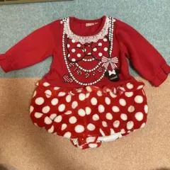 ミニーマウスなりきり　ベビー服70