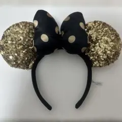 ディズニー　カチューシャ　スパンコール