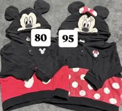 futafuta ミニーミッキー 長袖 姉弟 95 80