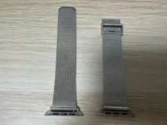 Apple Watch メッシュバンド 46mm/45mm対応 シルバー