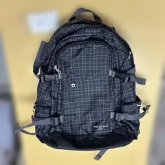 OLIVE des OLIVE リュック バックパック 黒×ピンク チェック柄のサムネイル