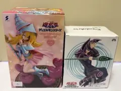 【新品未開封】ブラック・マジシャン・ガール & ブラック・マジシャン　フィギュア