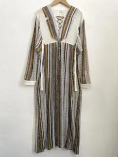 AmeriVintage ワンピース　ドレス 2WAY DENIM RANDOM SHIRRING DRESS（ワンピース）｜Ameri