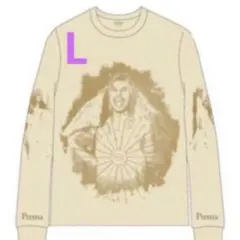 藤井風 Long Sleeve T-shirt Prema Ｌ　ベージュ
