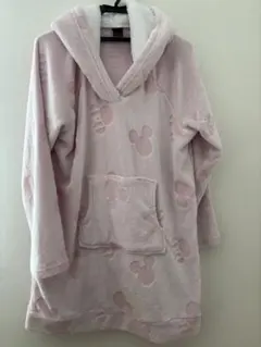 ミッキー　もこもこ部屋着　ワンピース　パジャマ