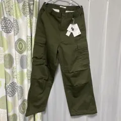 カーキ色 Lサイズ カーゴパンツ