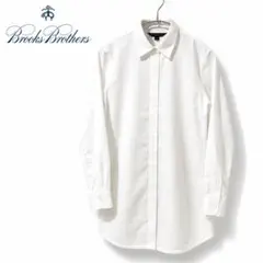 極美品Brooks Brothersブルックスブラザーズ長袖シャツ白比翼シャツのサムネイル