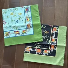 未使用　ジムトンプソン　コットン　ナプキンハンカチ2枚　JIM THOMPSONのサムネイル