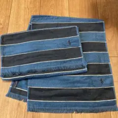 新品ポロ・ラルフ・ローレン フェイスタオル２枚セットPOLO