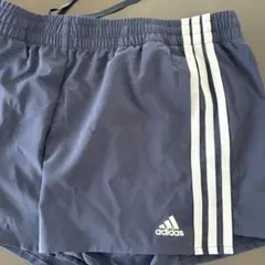 adidas 紺　ランニングパンツ　ショートパンツ