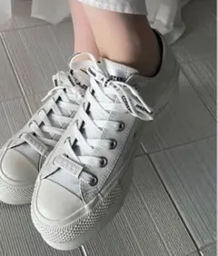 AMERI × CONVERSE ALL STAR 厚底 スニーカー【箱付き】 2026年最新】aMERI vintage コンバースの人気アイテム - メルカリ