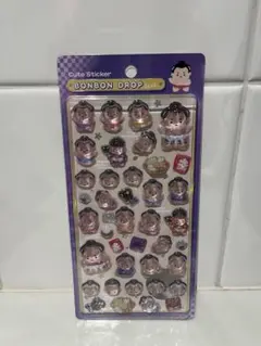 ボンボンドロップシール 和柄 おすもうさん 相撲