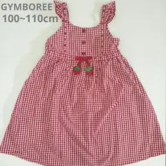 ジンボリー GYMBOREE ワンピ ギンガム チェック いちご 100 110のサムネイル