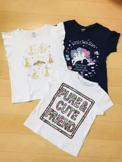 女児Tシャツ３枚セット　サイズ120