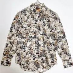 美品 大きいサイズ ポールスミスコレクション 美品 長袖シャツ 花柄 XL