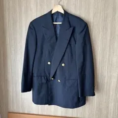 DAKS ネイビー ダブルジャケット