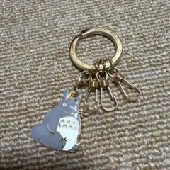 となりのトトロ キーホルダー スタジオジブリ　メタルキーリング