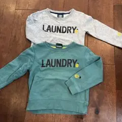 LAUNDRY トレーナー 2色セット