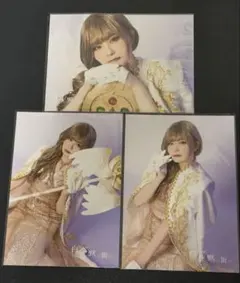 小日向美香 白き黙の街で ブロマイド 3枚セット