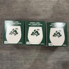 Mrs. GREEN APPLEコラボロゴ入りグラス　３セット　ミセス
