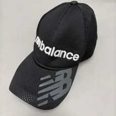 New Balance ゴルフ メッシュキャップ ブラックのサムネイル