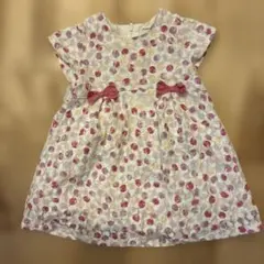 Biquette ベビー ワンピース ドット柄