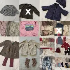 12/29迄限定！80女の子まとめ売り(秋冬春)60点程