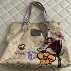 コーチ　ポピー　トートバッグ