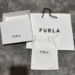 FURLA ショップ袋 箱 袋 セットのサムネイル