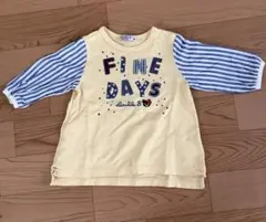 ミキハウス　ダブルビー　カットソーTシャツ90