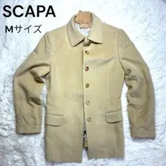 SCAPA ジャケット　ベージュ ボタン付き　Mサイズ　美品　早い者勝ちのサムネイル