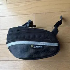 極上美品　TOPEAK 自転車用 サドルバッグ 取り付け用マウント付き ブラックのサムネイル