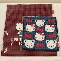 新品 ファミリア ハローキティ タオルハンカチ 2枚セット familiar