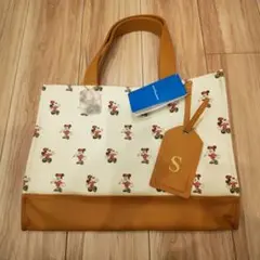 希少‼️ディズニーランドホテル 宿泊者限定 トートバッグ ミッキーチャーム付き