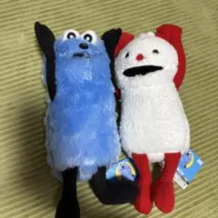 【新品タグ付】パペットスンスン BIGぬいぐるみ 〜WA！〜 2点セット