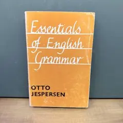 Essentials of English Grammar Otto Jesp