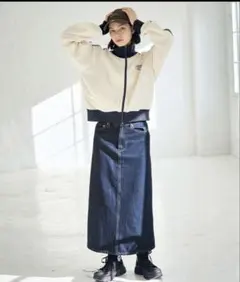ロペピクニック　デニムタイトスカート
