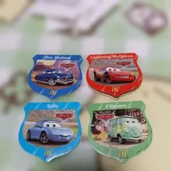 カーズ マクドナルド ハッピーセット メモパッド 4種　ディズニー　匿名配送