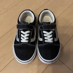 【美品】VANSキッズスニーカー　18.0cm