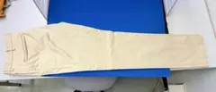 ベージュ コットン チノパン