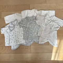 ベビー服 肌着 コンビ肌着 短肌着 長肌着