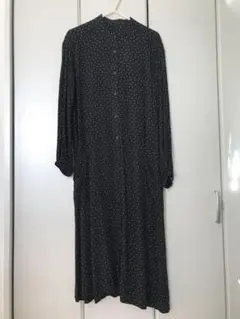 COEN　コーエン　ドット柄　ワンピース　黒　FREEサイズ