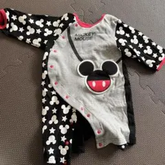ミッキーマウス ロンパース 60-70cm