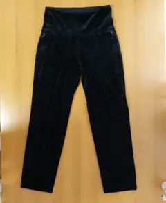 デイジーリン フォクシー FOXEY 黒 ベルベット ガウチョパンツ 38