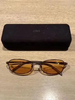 JINS カルバンクライン　ブラウン サングラス ケース付きのサムネイル